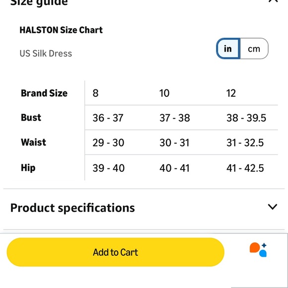 HALSTON Women's Alma Crepe with Georgette Gown - Picture 6 of 8